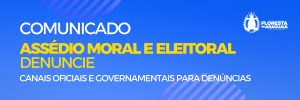 Banner Assedio Eleitoral